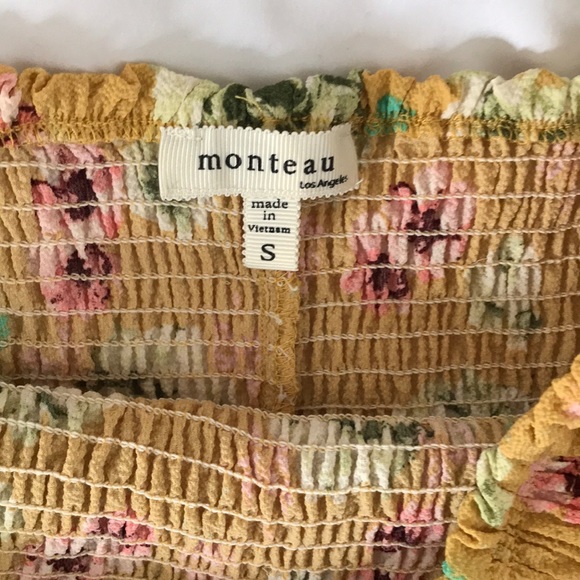 Montreau off the shoulder floral shirt - Picture 2 of 2